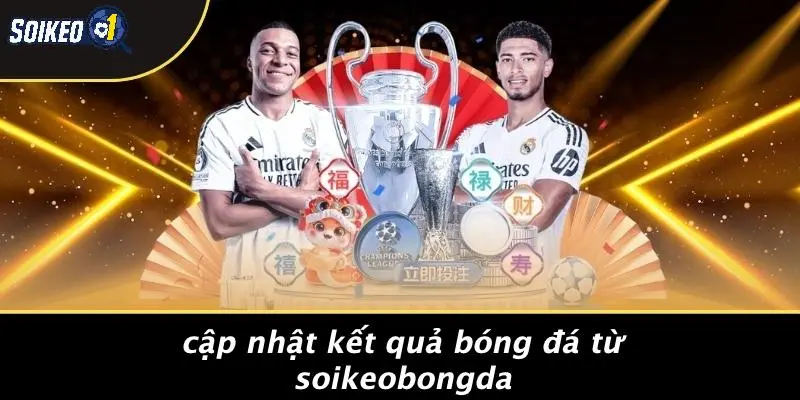 Cập Nhật Kết Quả Bóng Đá Từ SOIKEOBONGDA