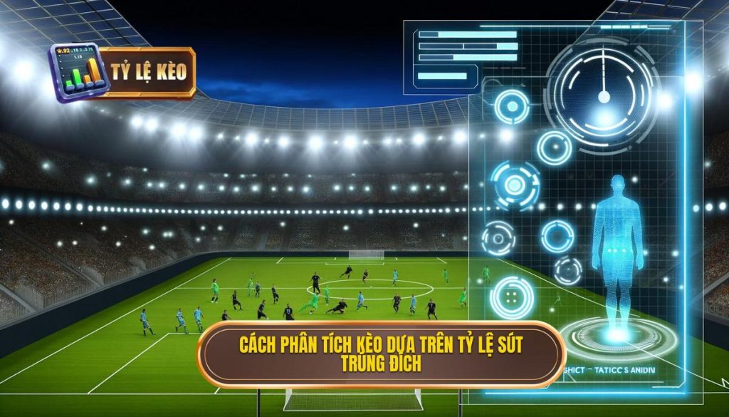 Cách phân tích kèo dựa trên tỷ lệ sút trúng đích
