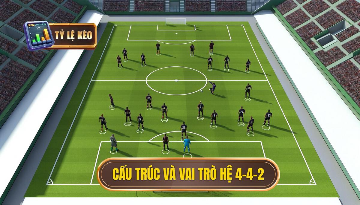 Phân Tích Chi Tiết Cấu Trúc và Vai Trò Từng Vị Trí Trong 4-4-2