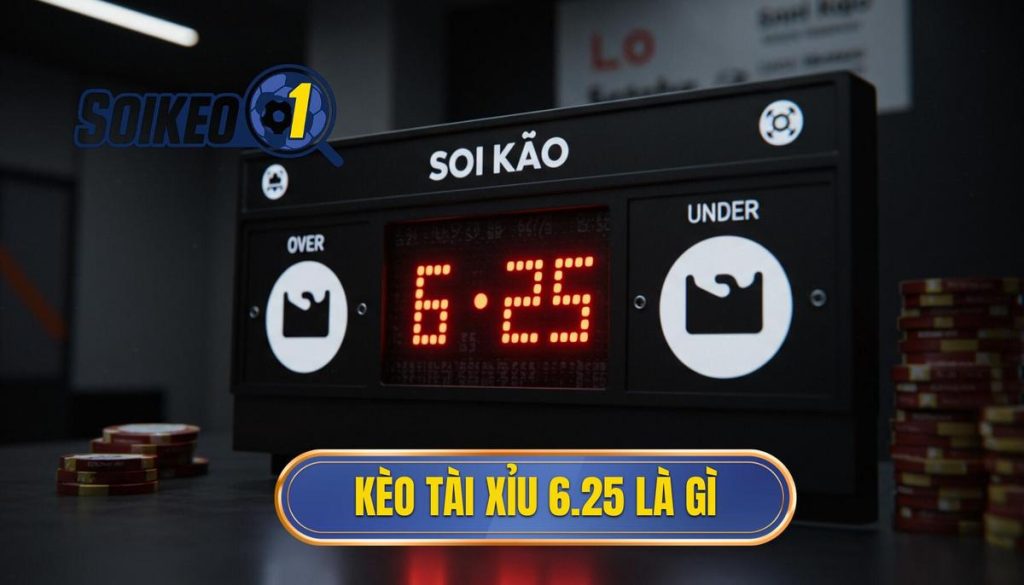 Kèo tài xỉu 6.25 là gì