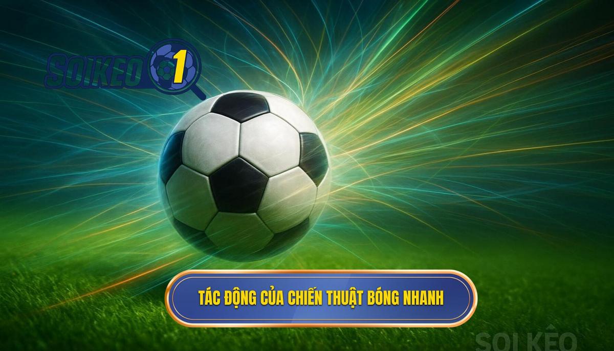 Tác động đa chiều của Chiến thuật luân chuyển bóng nhanh