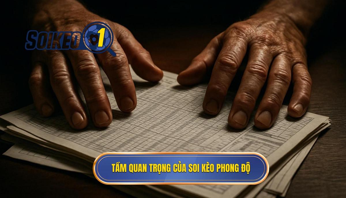 Bản chất và tầm quan trọng của việc soi kèo theo phong độ