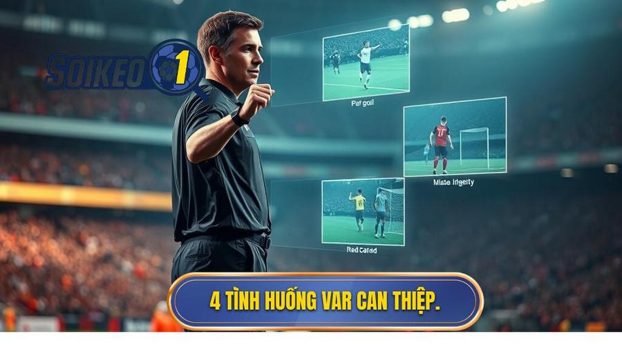 3. 4 tình huống VAR can thiệp.