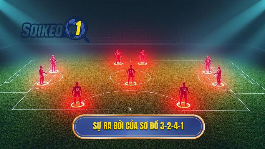 Nguồn gốc và sự trỗi dậy của sơ đồ 3-2-4-1