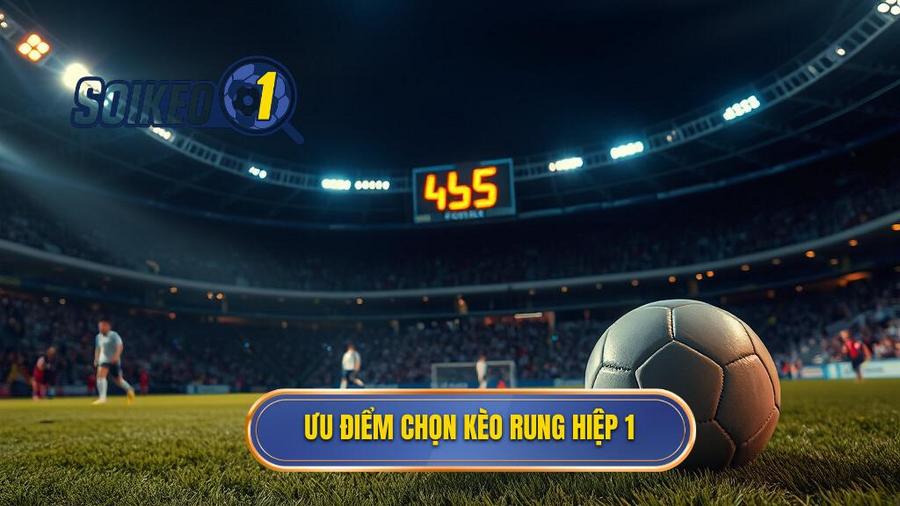 Tại sao nên chọn kèo rung hiệp 1 thay vì cả trận?