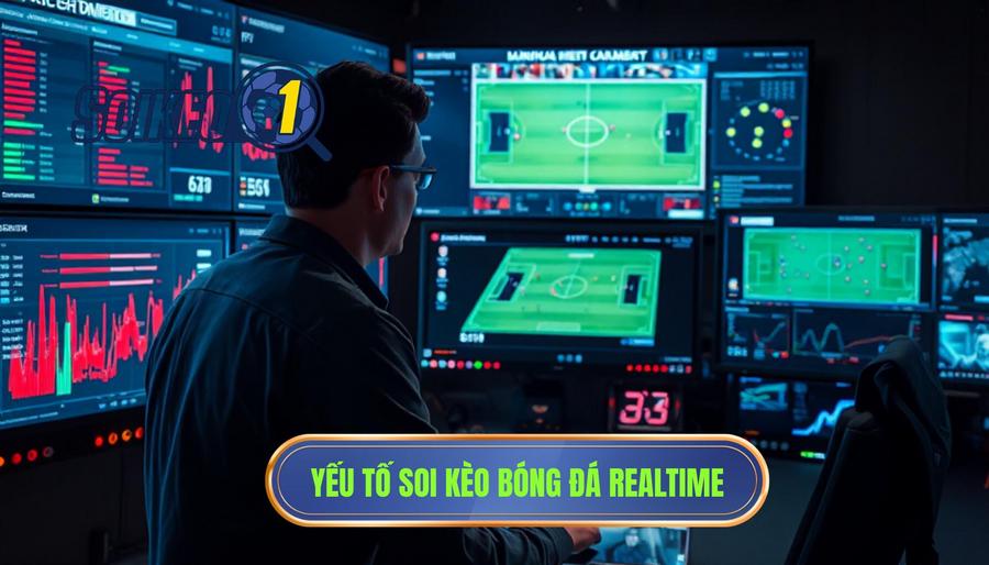 Các yếu tố then chốt khi soi kèo bóng đá realtime