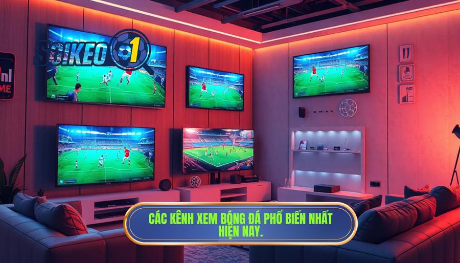Phân tích các kênh xem bóng đá phổ biến hiện nay