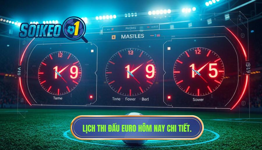 Phân tích đa chiều về các khung giờ trong Lịch thi đấu Euro hôm nay